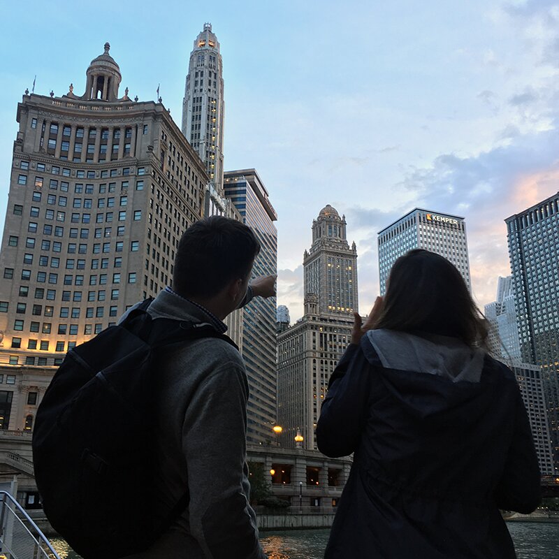 DMC enjoys a Chicago architecture tour